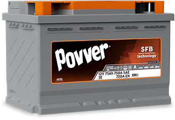 12 VOLT 72 AMPER POVVER AKÜ 